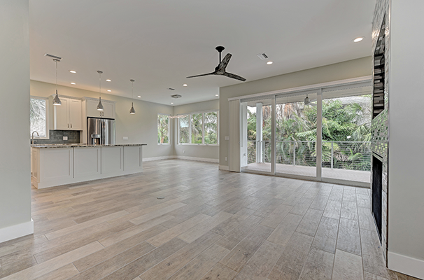 105 Beach Ave pool and deck area