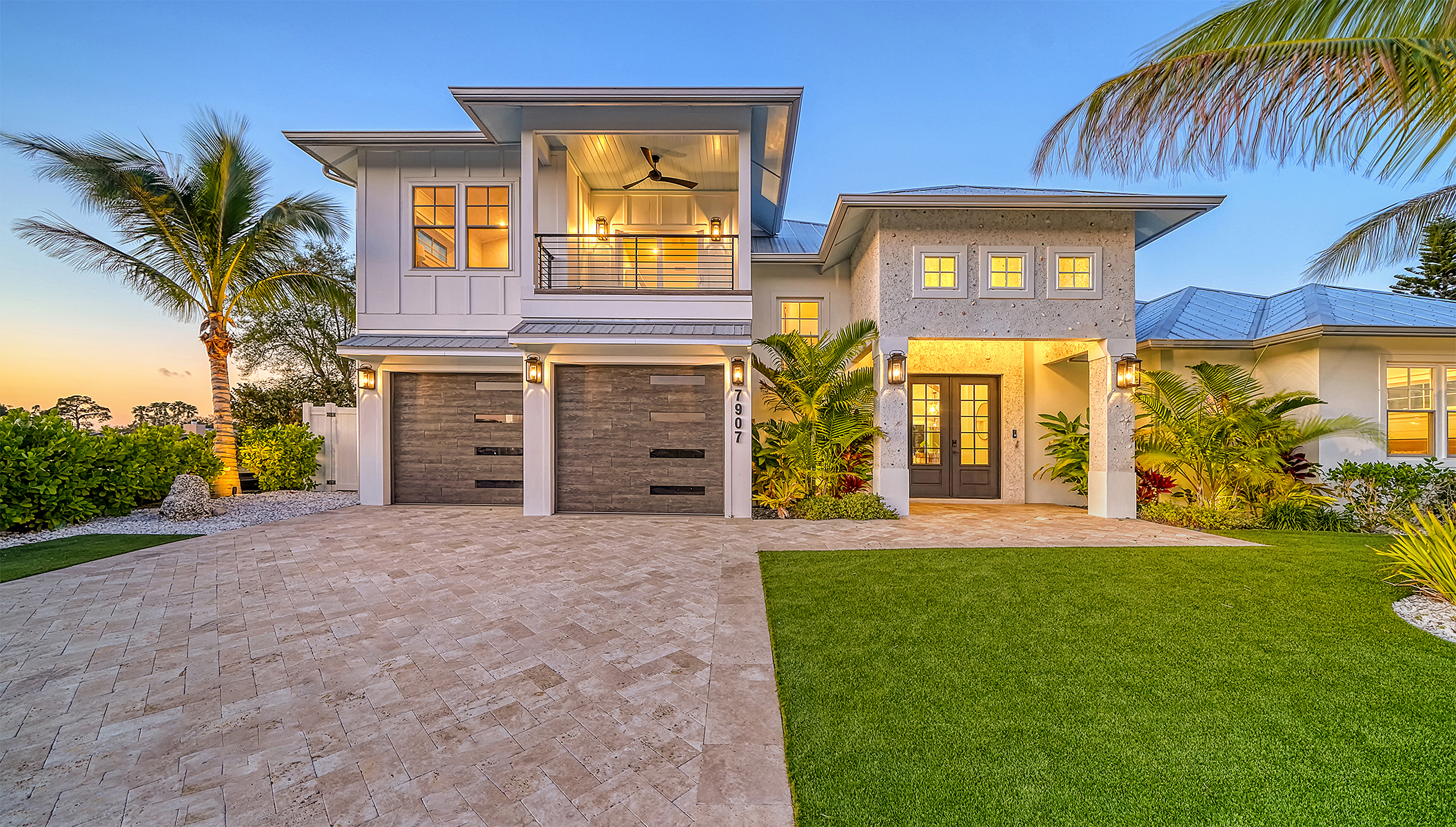 Luxury coastal home with pool and outdoor living