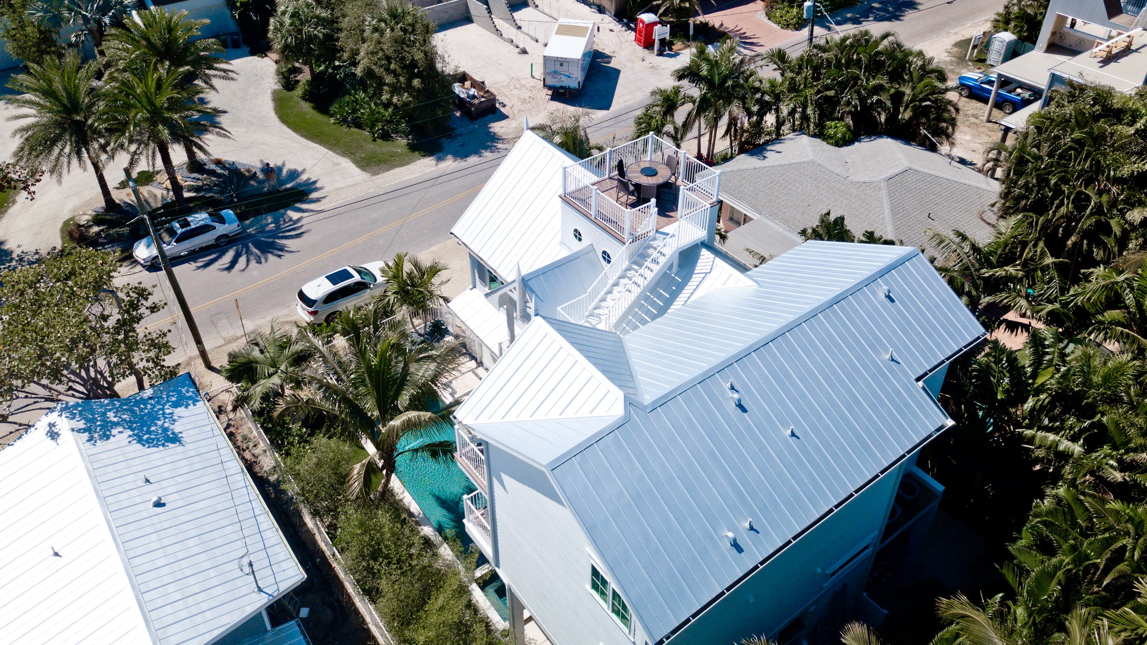 720 North Shore custom pool and spa